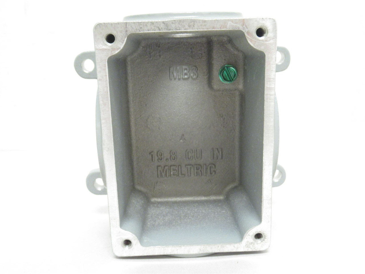 Meltric 31-3A025-418; Metallic Wall Box; 19.8" Cubic; 3/4NPT
