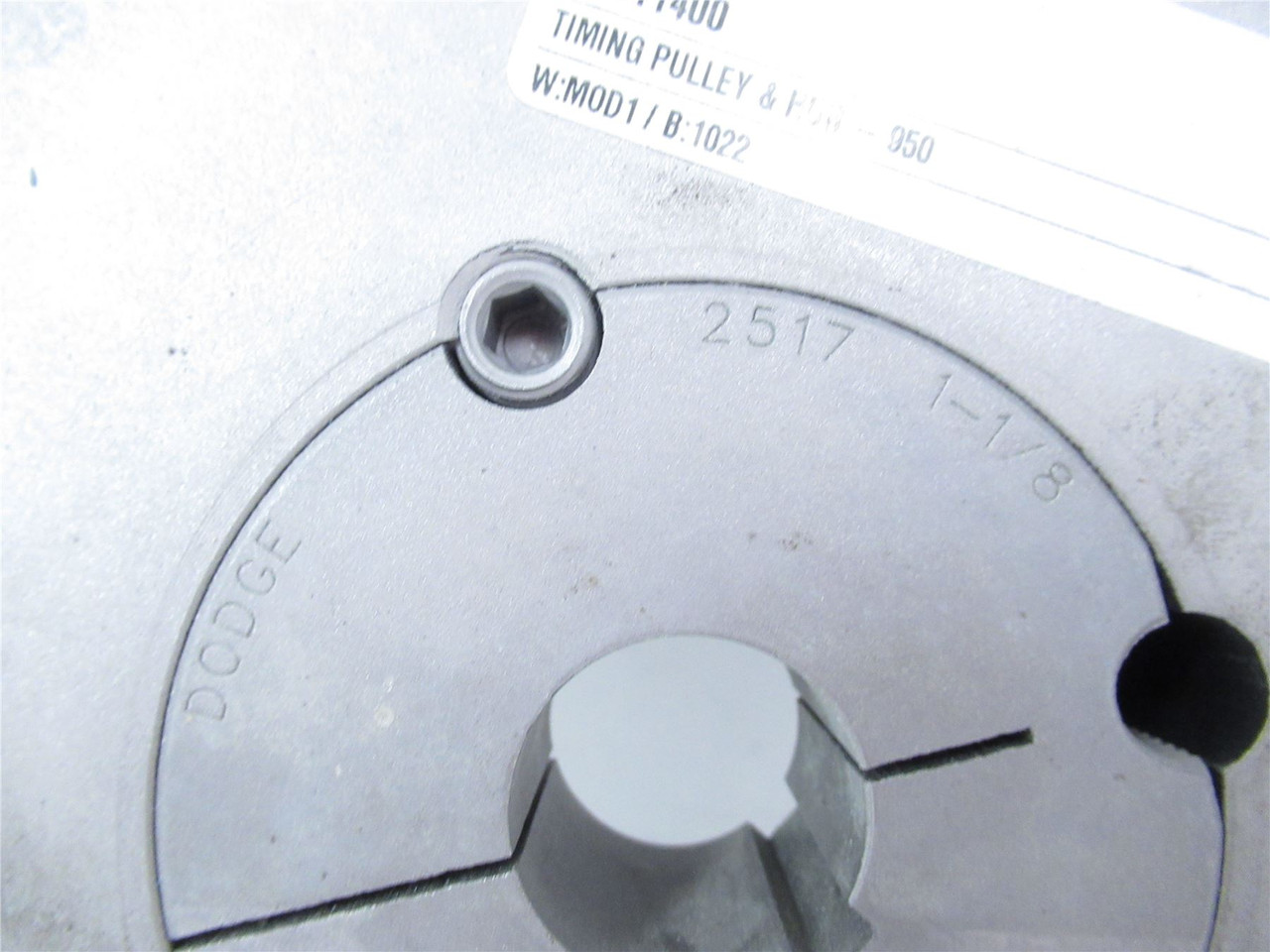 Dodge 113635; Pulley 1.125" Taper Lock Bore 8.02" OD