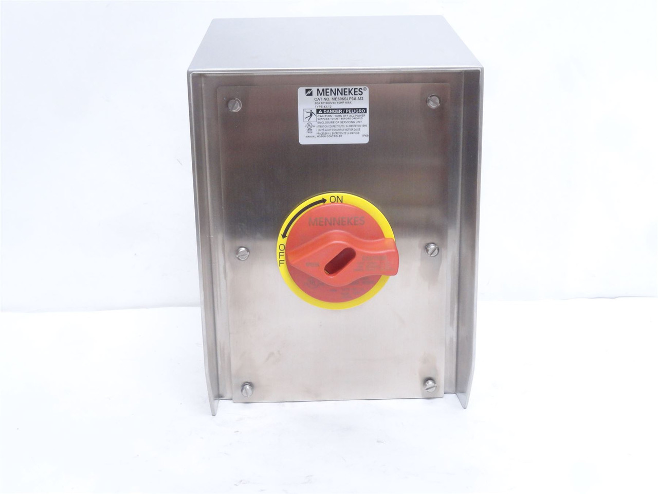 Mennekes ME 606SLP3A-M2; Motor Disconnect Switch; 60A; 600V
