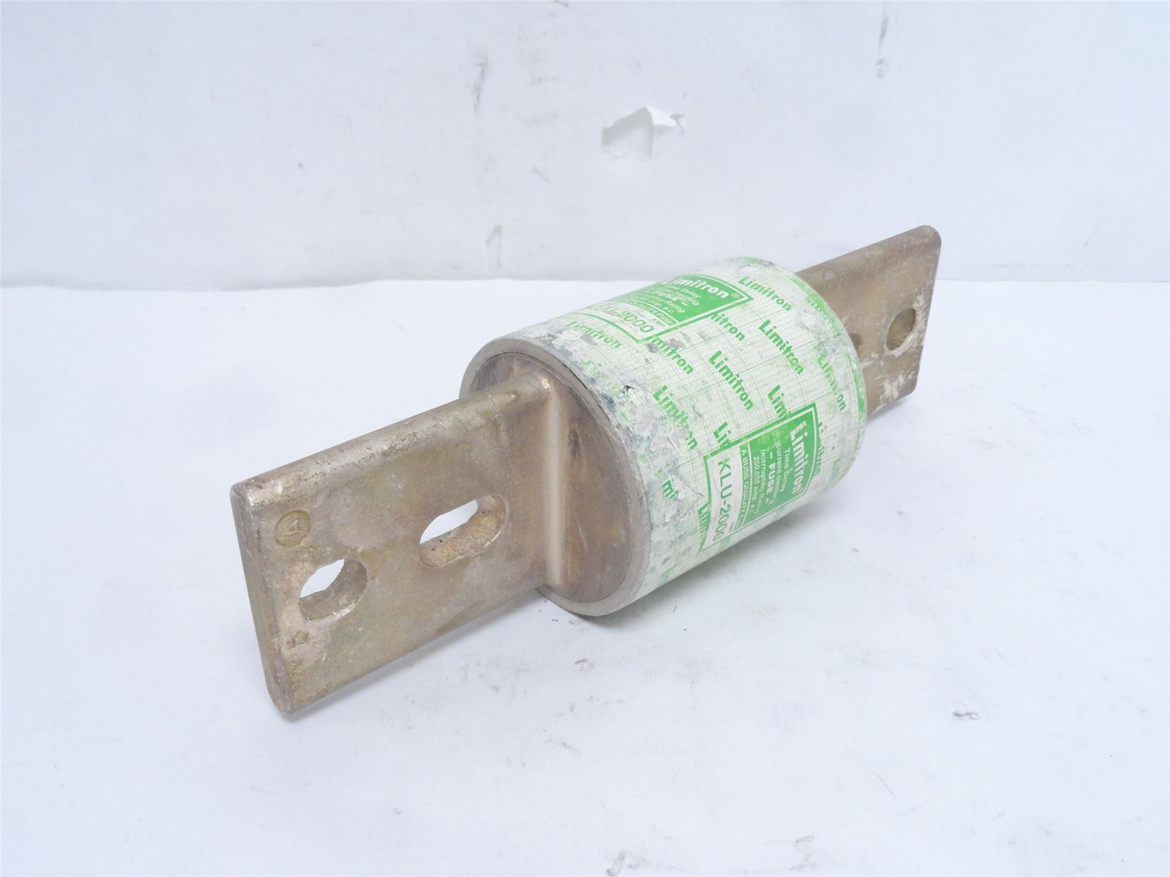 Bussmann KLU-2000; Bolt-On Time Delay Fuse; 2000A; 600VAC