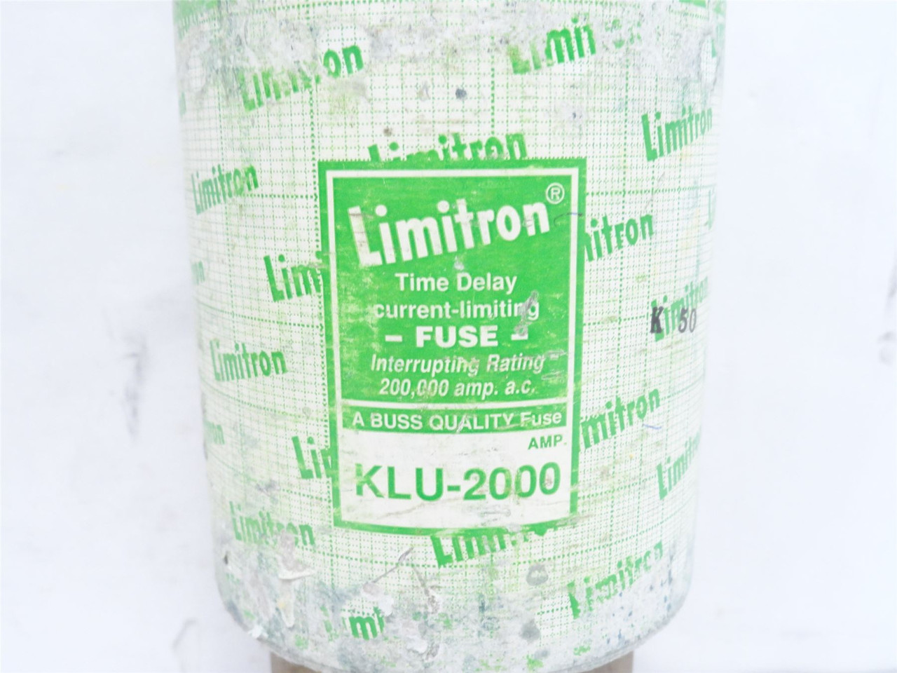 Bussmann KLU-2000; Bolt-On Time Delay Fuse; 2000A; 600VAC