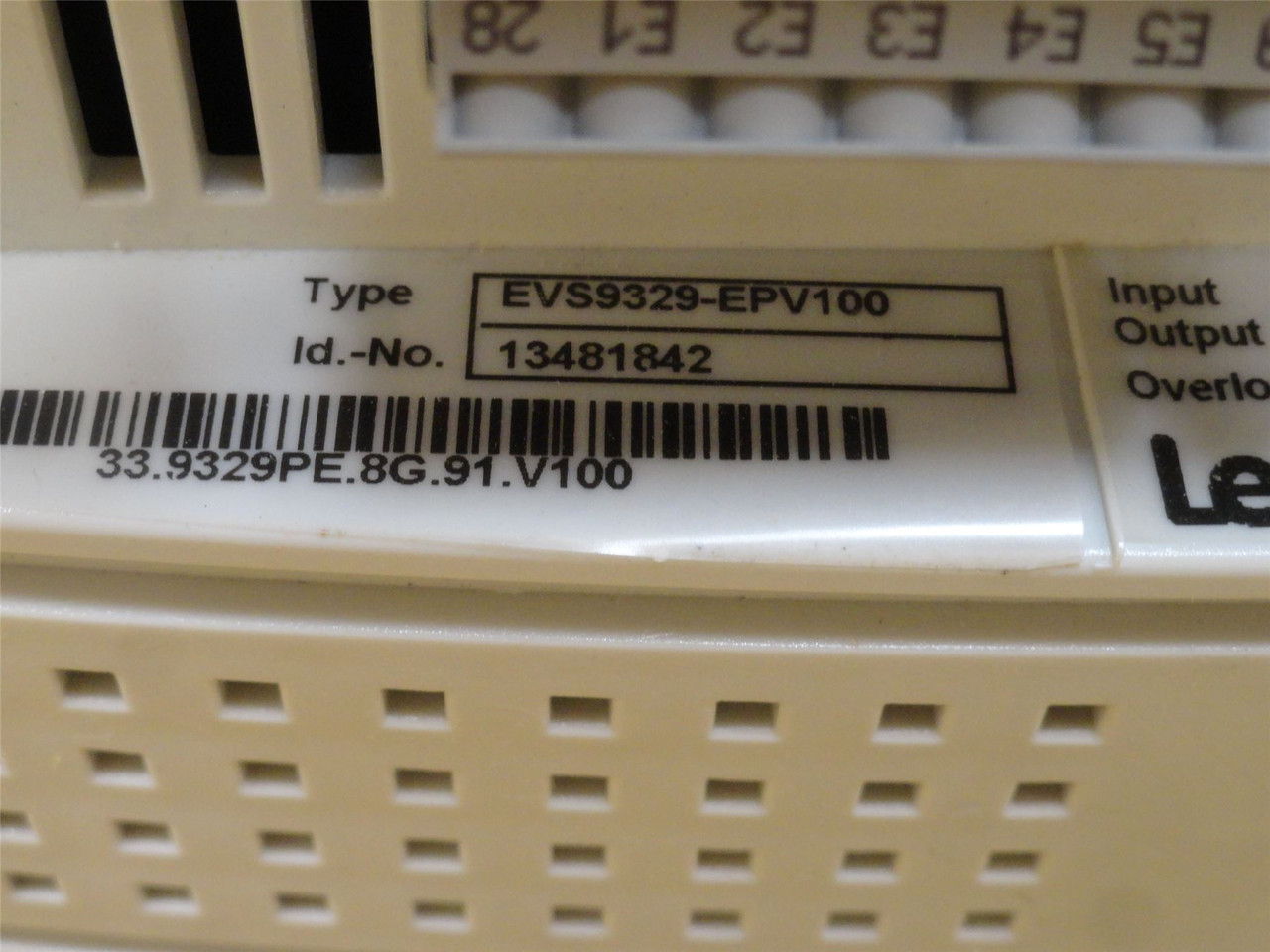 Lenze EVS9329-EPV100; Servo Drive 480VAC 53A 44KvA Input