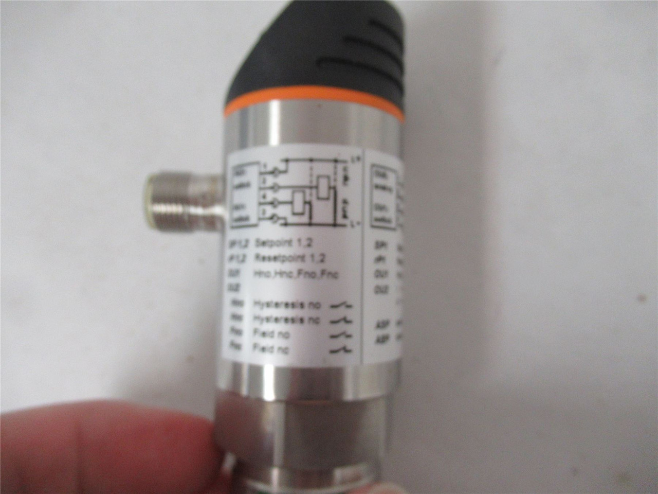 IFM PN2222; Pressure Sensor NumberDisplay 4/20MA 0/10V 1/4NPT