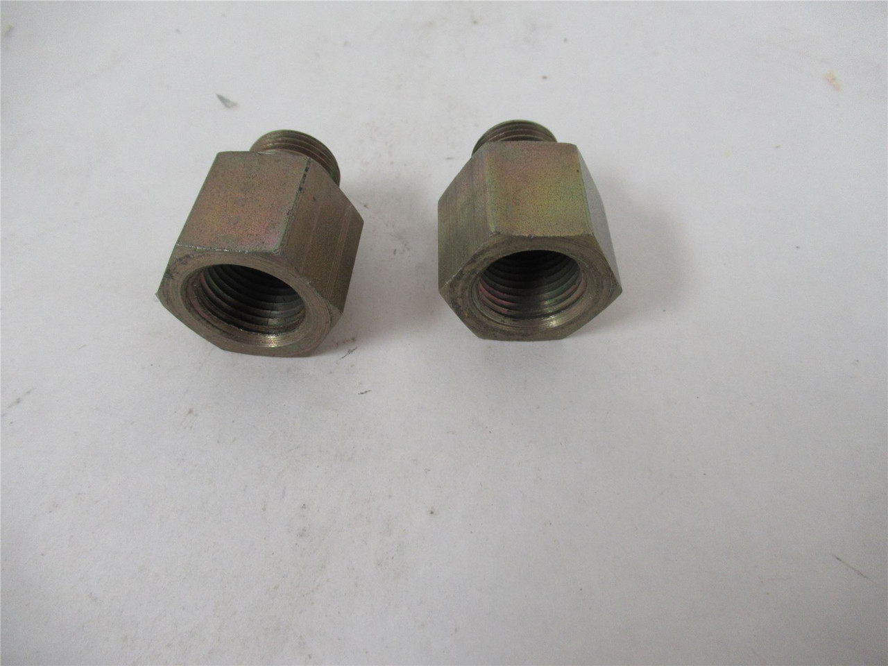 Parker 8-3/4 F5OG-S; Lot-2 Adaptor 3/4"FNPT 1/2ORB