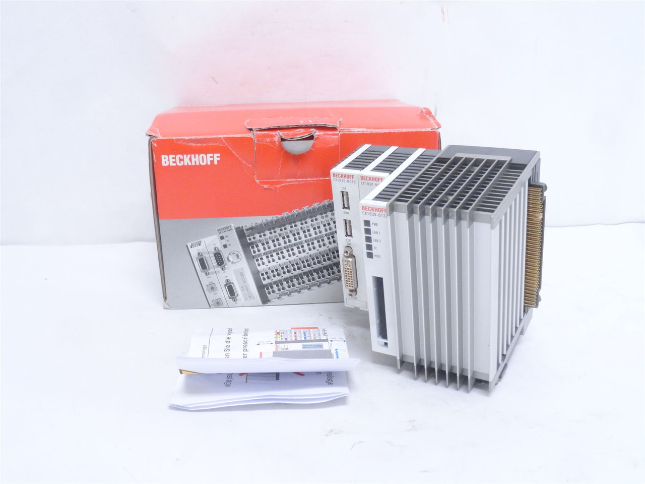 Beckhoff CCX1030-0122; CPU Module 1.8GHz Intel Celeron; 256MB