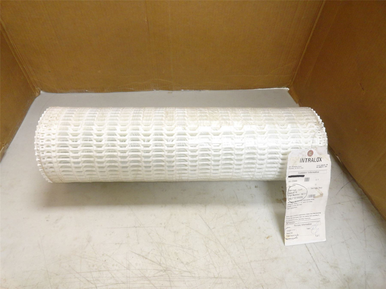 Intralox S1500-25-11; Flush Grid Belt; 25" Wide x 11' Long