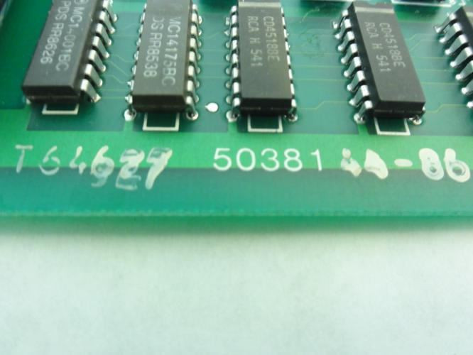 Allen-Bradley 50381; Speed Meter Board
