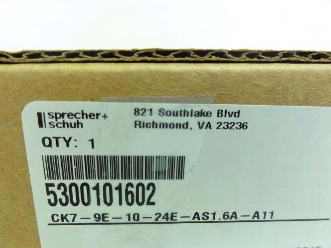 Sprecher CK7-9E-10-24E-AS1.6A-A11; Starter 1-1.6A; 3P; 690V
