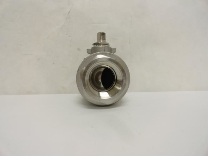 Industry-Std 1WMZ5; Ball Valve SS; 1NPT; 2000PSI; NO HANDLE