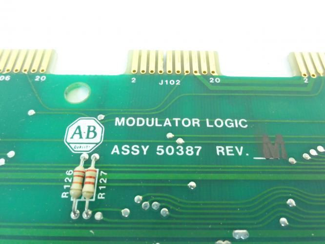 Allen-Bradley 50387; Modulator Logic Assembly Board