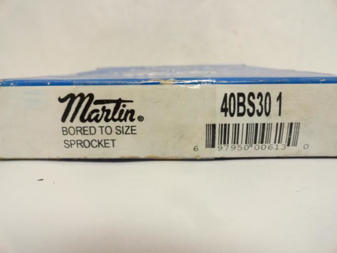 Martin 40BS30-1; Sprocket # 40; 30Teeth; 1"ID