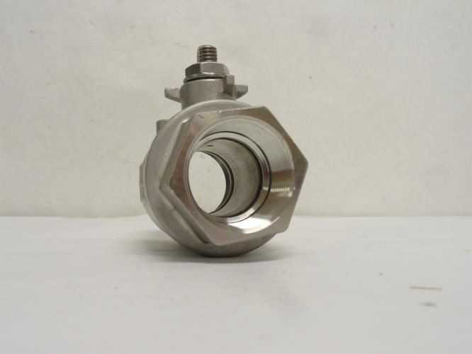 Industry-Std 20K959; Ball Valve; SS; 1-1/2NPT; NO HANDLE