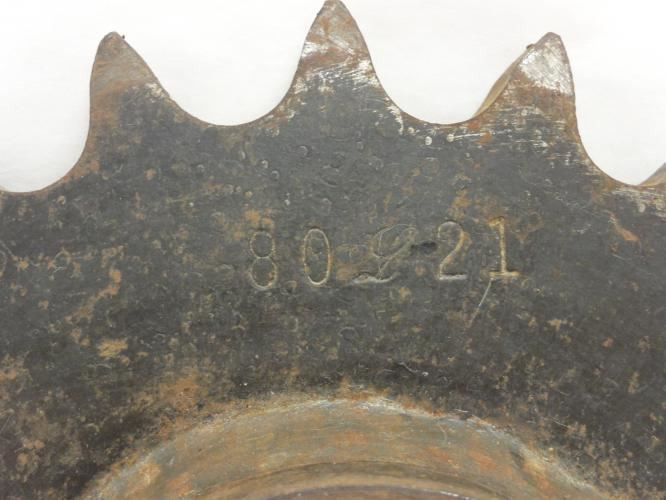 Browning 80B21-1.41; Sprocket # 80; 21T; 1.41"ID (surface rust)