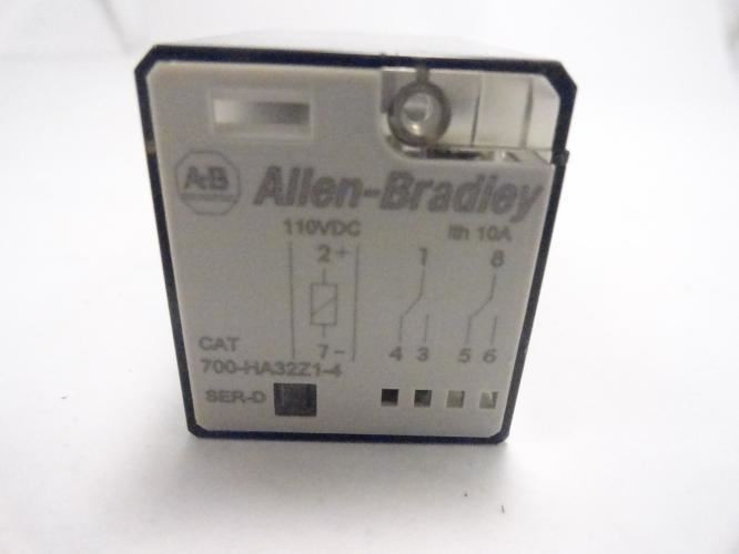 Allen-Bradley 700-HA32Z1-4; Relay 250VAC 10A; Coil 110 VDC