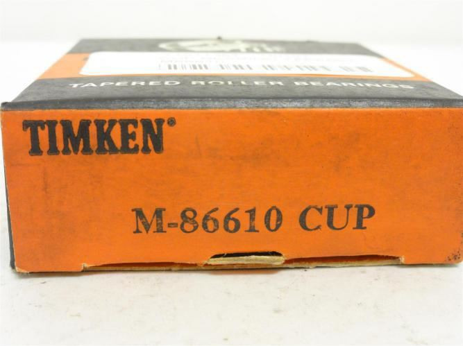 Timken M-86610; Bearing Cup; 2-17/32" OD; Cup Width: 0.6563"