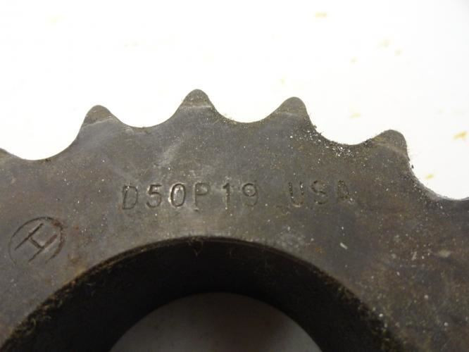Browning D50P19; Bushed Double Sprocket # 50; 19T