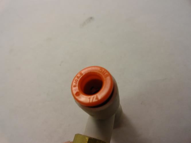 SMC KQ2T07-35AS; Tee Fitting; 1/4" Tube; 1/4" NPT