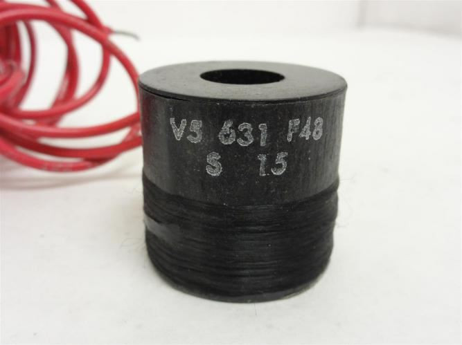 Skinner V5-631-F48; Solenid Coil; Wrapped; 22" Wire