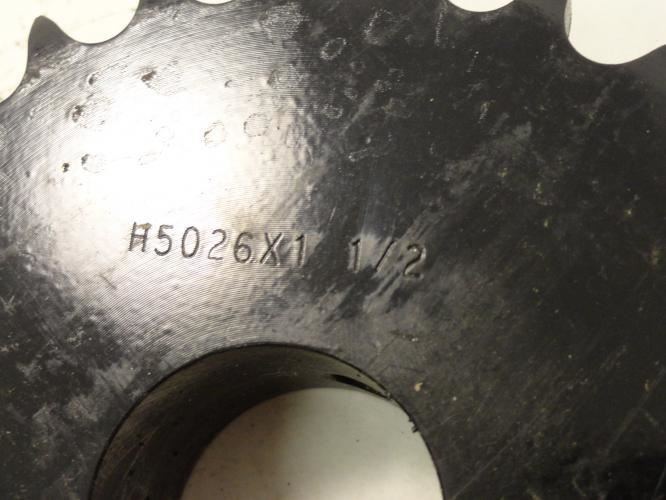 Browning H5026-1-1/2; Sprocket # 50; 26T 1-1/2"ID