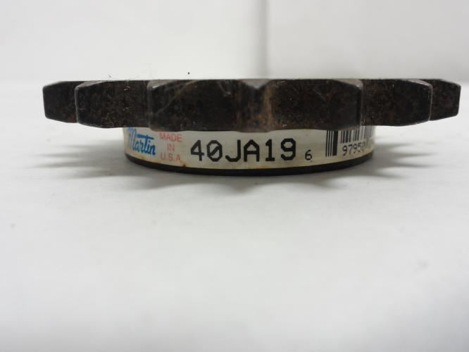 Martin 40JA19; Bushed Sprocket; # 40; 19Teeth