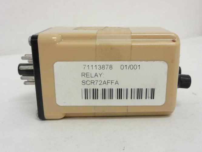 AGASTAT SRC72AFFA; Interval Delay Timing Relay 6-180s 120VAC/DC