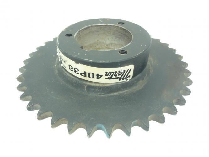 Martin 40P38; Bushed Sprocket # 40 38T