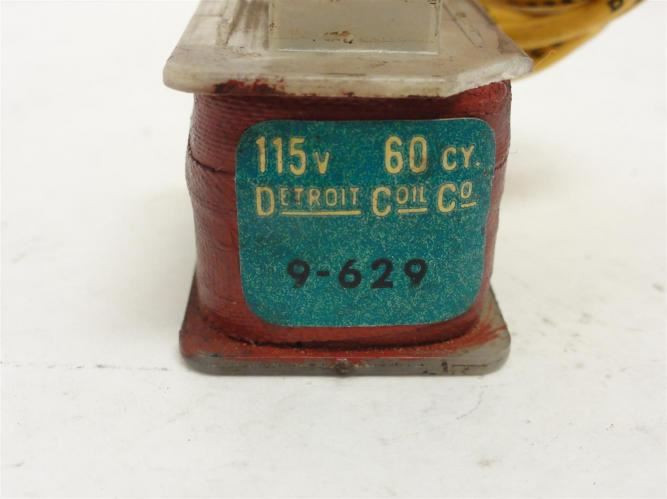 DECCO 9-629; Solenoid Coil; 115V@60Hz