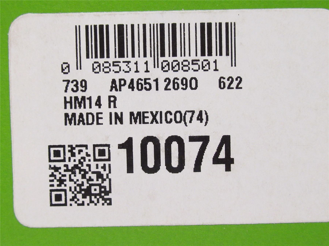 SKF 10074; Oil Seal; 1" Shaft X 1.851"OD X 0.250"W