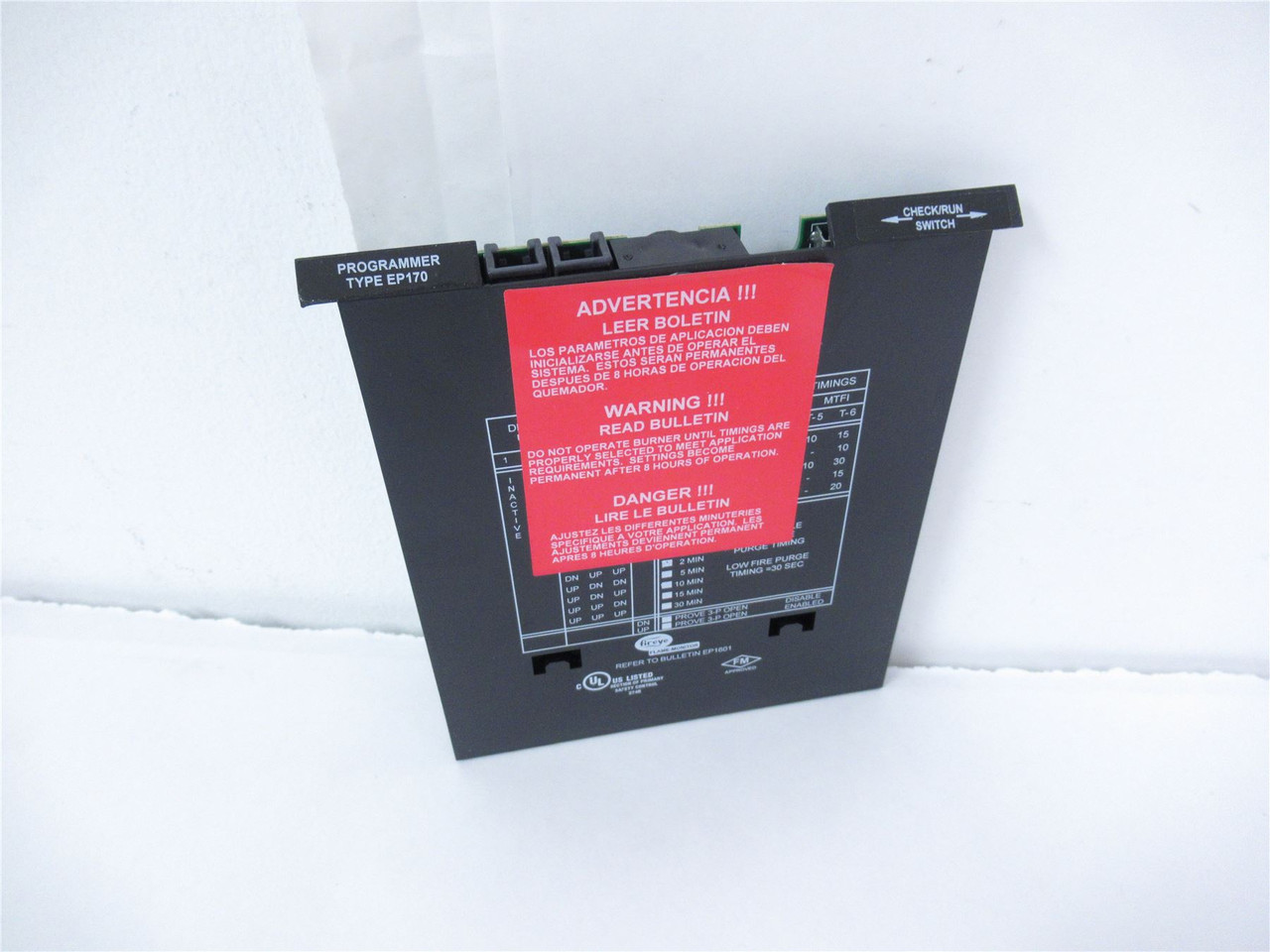 Fireye EP170; Programmer Module