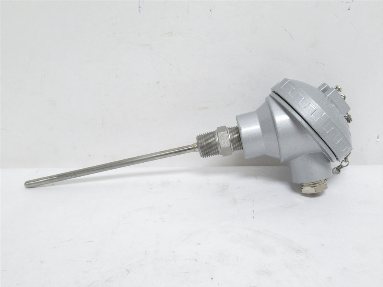 Tempco MTA01201; Dual RTD Temp Sensor 1/2NPT; SS Probe 1/2"OD