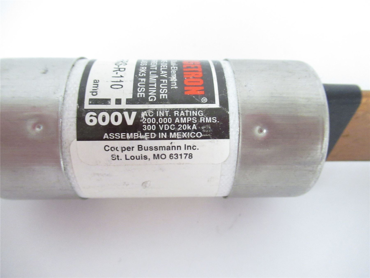 Bussmann FRS-R-110; Fuse 110 AMP 600V Class RK5