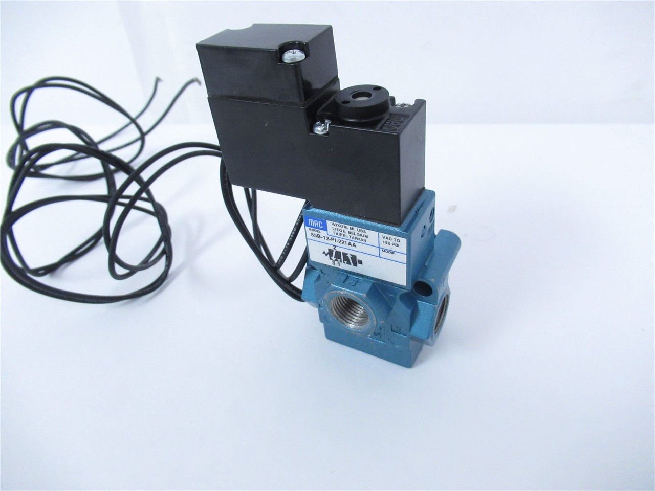 MAC  55B-12-PI-221AA; Solonoid Control Valve