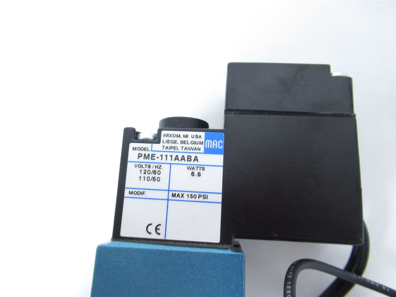 MAC  55B-12-PI-221AA; Solonoid Control Valve