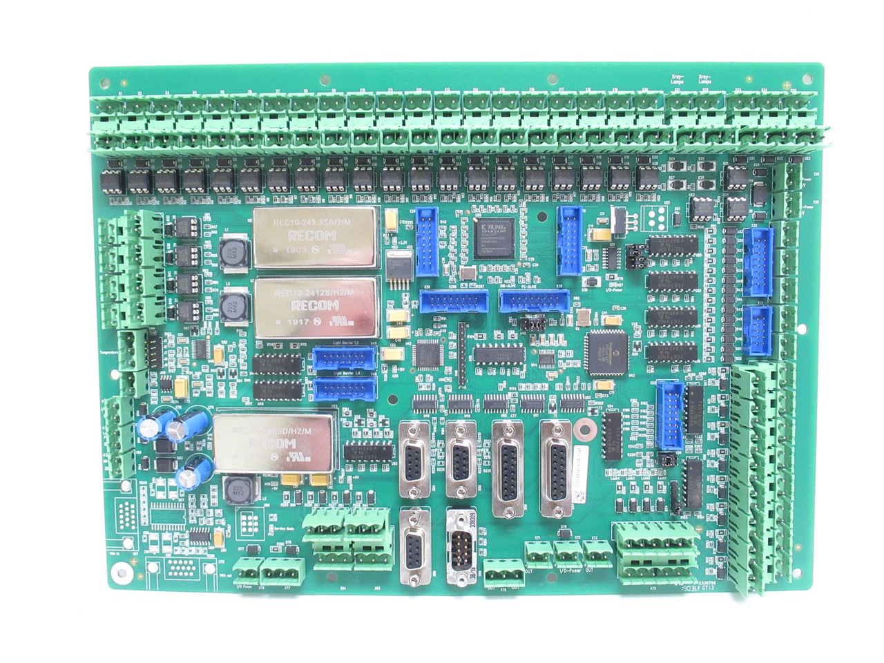 Zebra Z5543046-P1; Printer PC Board Assy IOB2-1; VGA