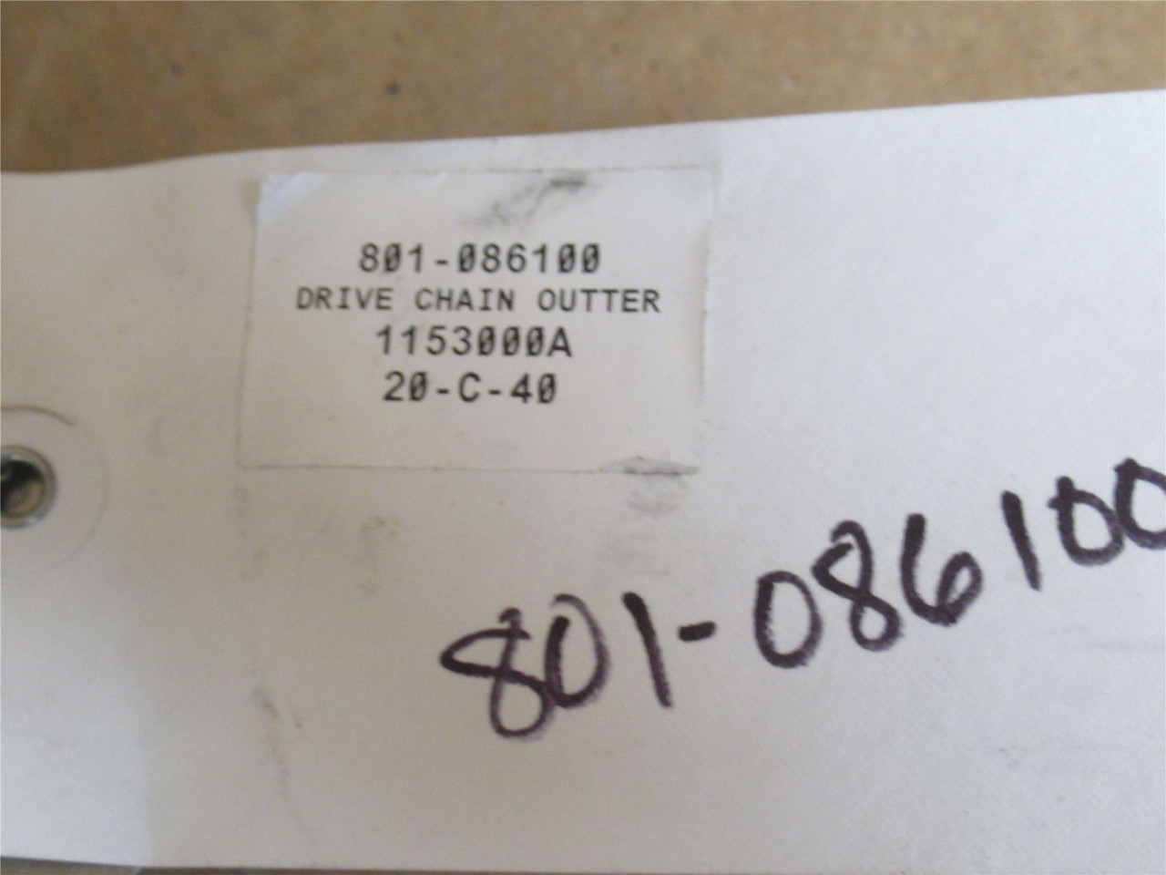 FrigoDrive 1153000A; Outer Drive Chain; SS; 42" Long