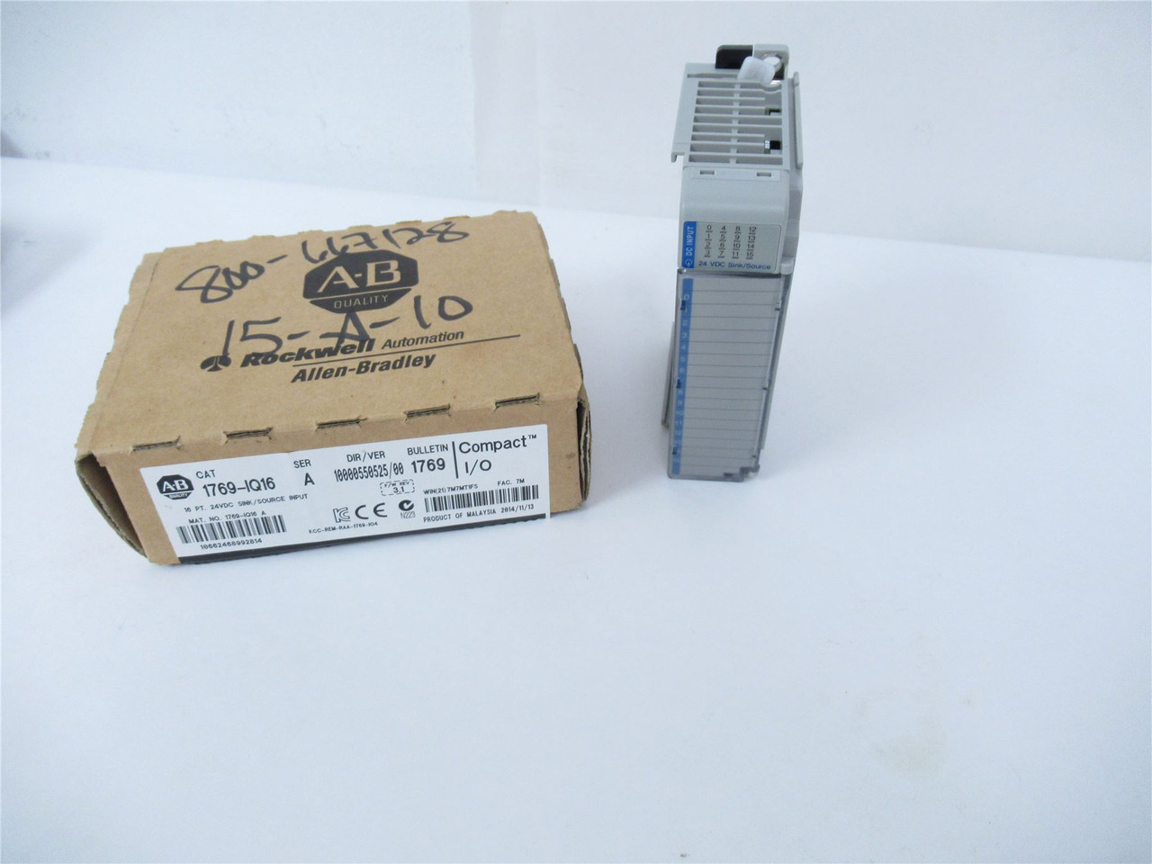 Allen-Bradley 1769-IQ16; Module Digital Input; 16 points