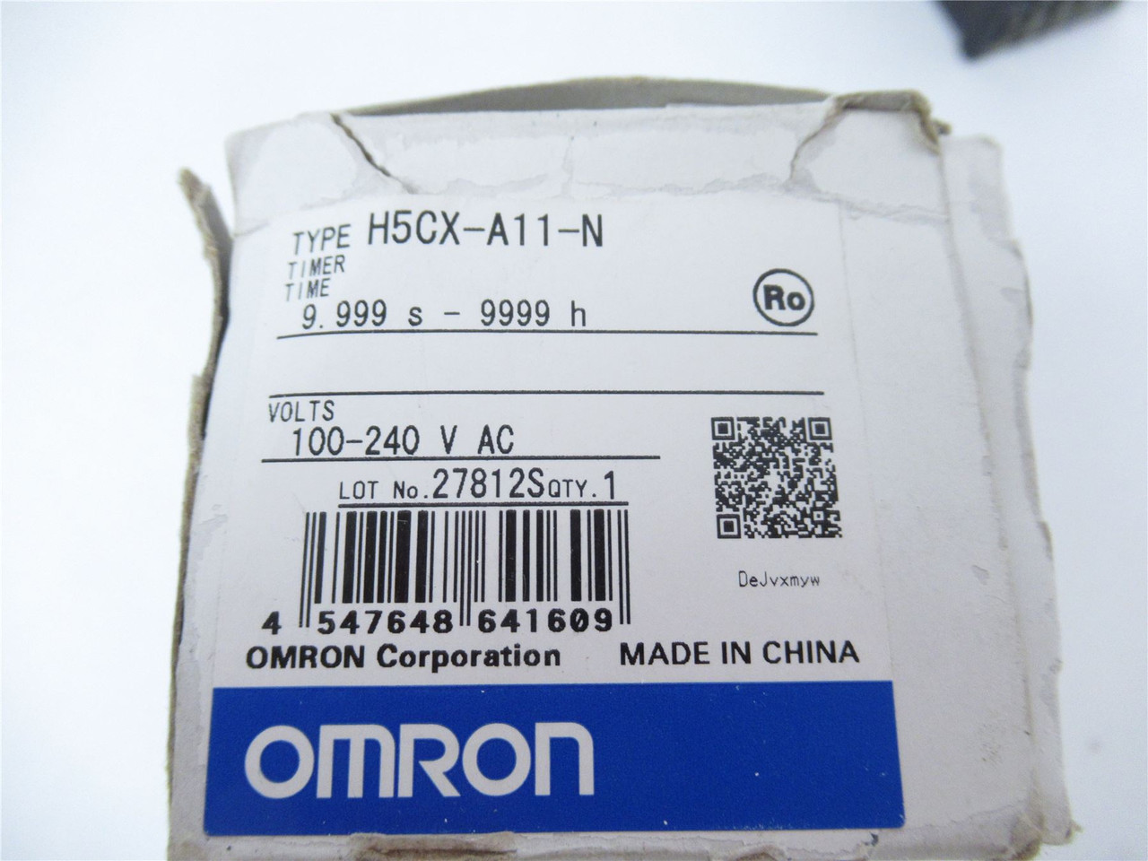 Omron H5CX-A11-N; Timer Digital Multi Function 11-Pin