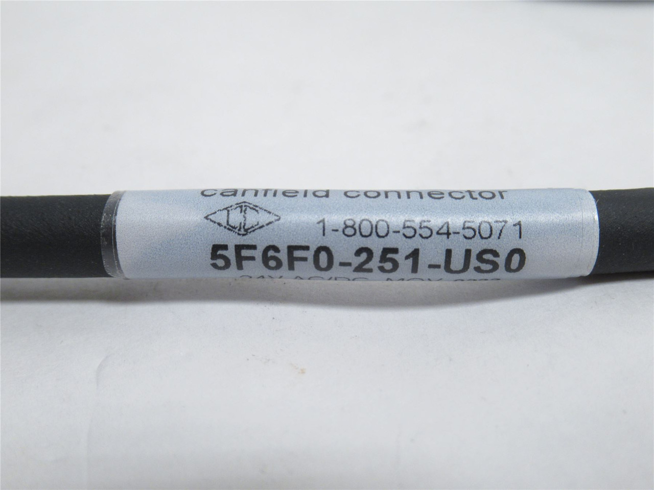 Canfield 5F6F0-251-US0; Straight-lLne Interface Cable; 15' L