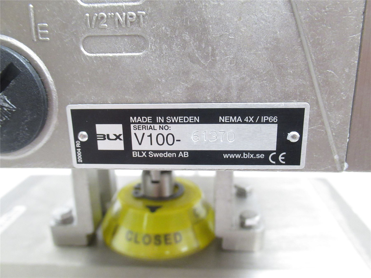 AVCS 625-1486; Actuated Sanitary Ball Valve; SS; 2" Clamp