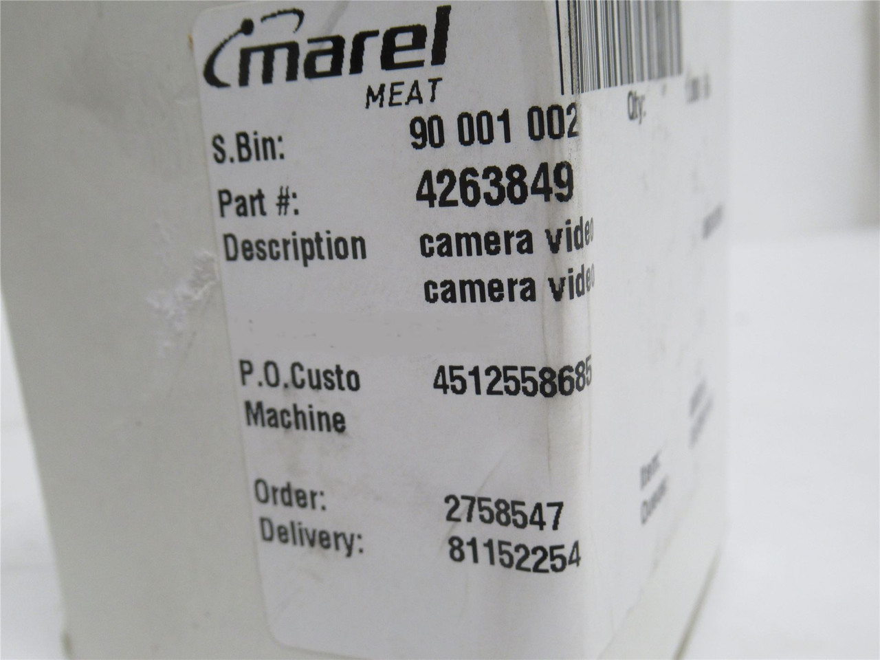 Marel 4263849; Video Camera Module