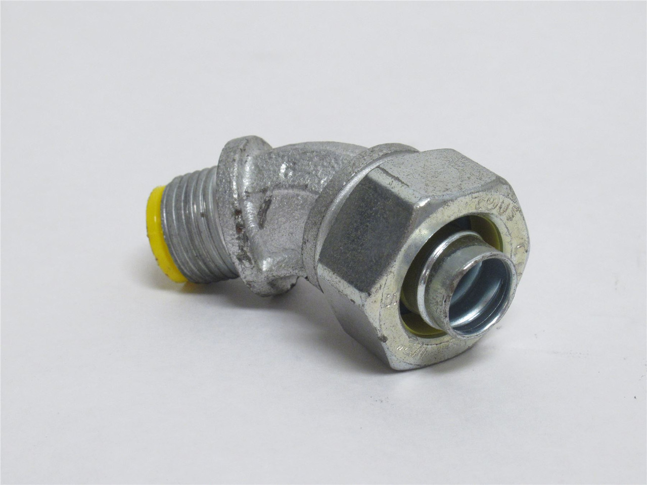 Raco 3562; Insulated Connector 45Deg Elbow; 1/2"
