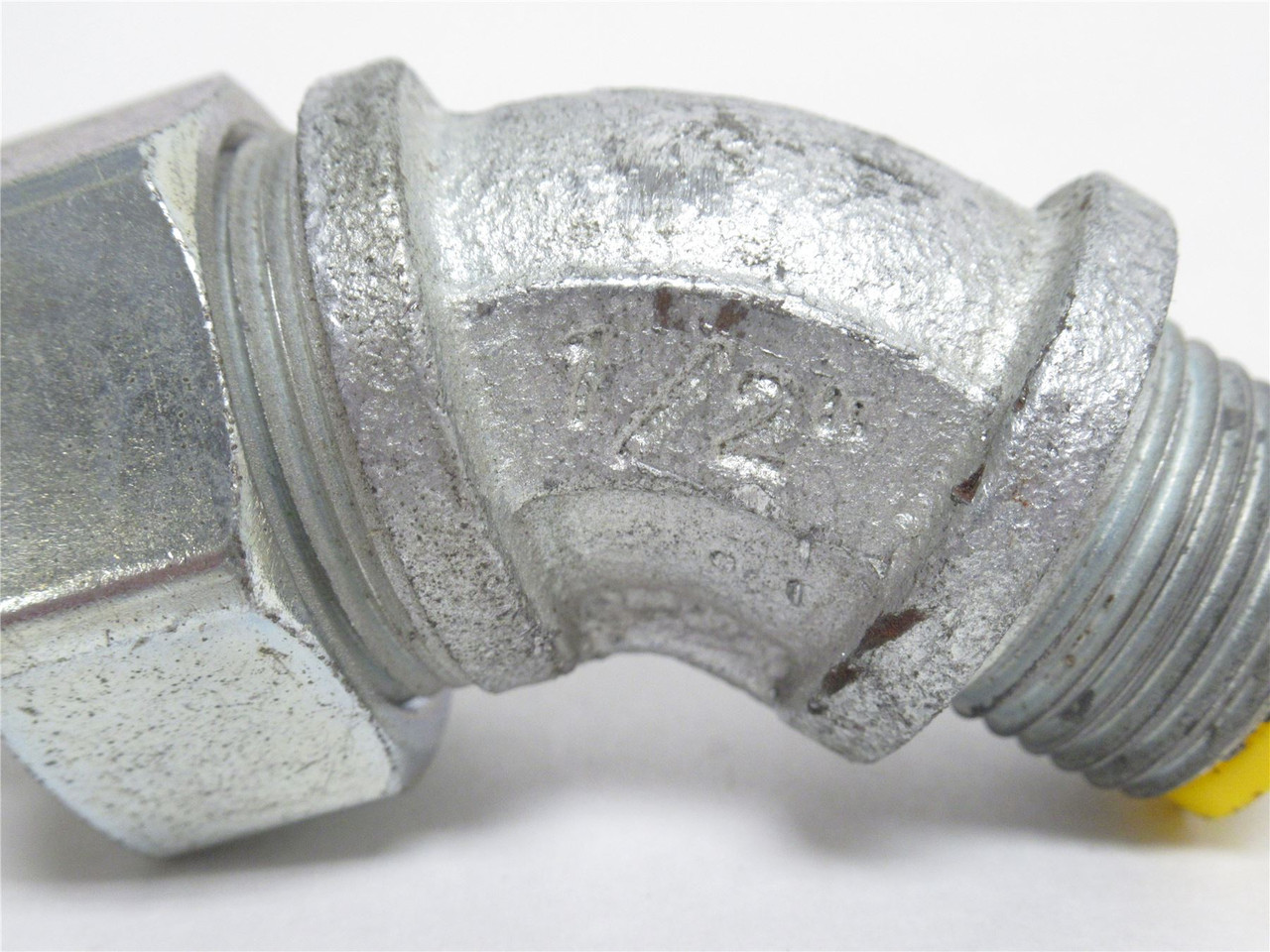 Raco 3562; Insulated Connector 45Deg Elbow; 1/2"