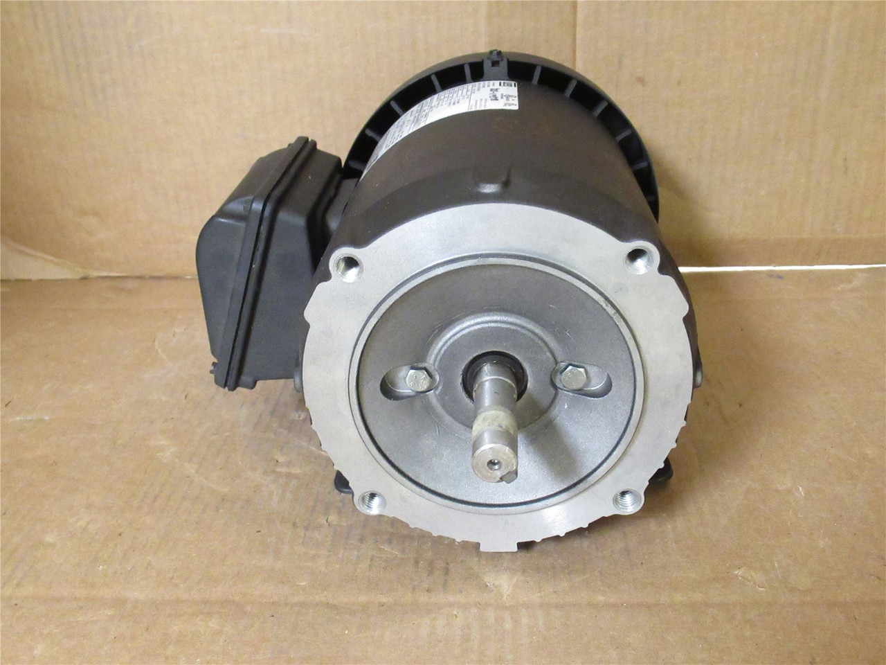 WEG .5012ES3E56C-S; AC Motor 1/2HP; 230/460V; 1160RPM; 3PH