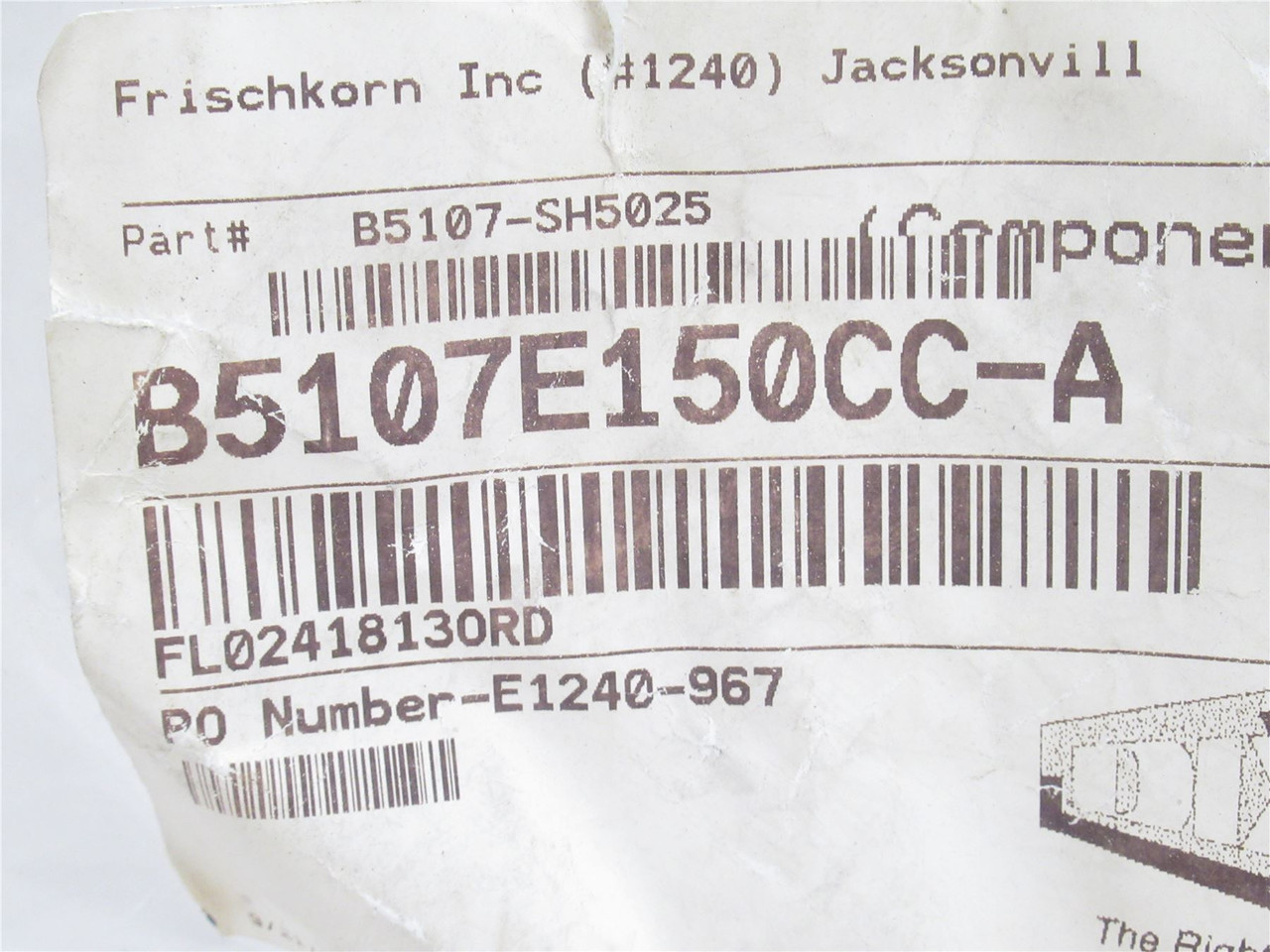 Dixon B8107E150CC-A; Butterfly Valve; SS-316; 1-1/2" Clamp