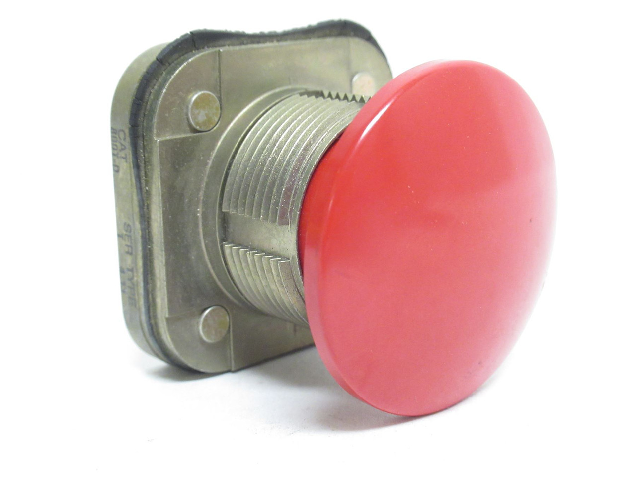 Allen-Bradley 800T-D6; Mushroom Head Push Button; 30mm; Red