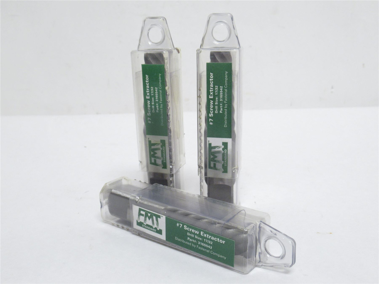FMT 3165542; Lot-3; Carbon Steel Screw Extractors; EX-7 17/32