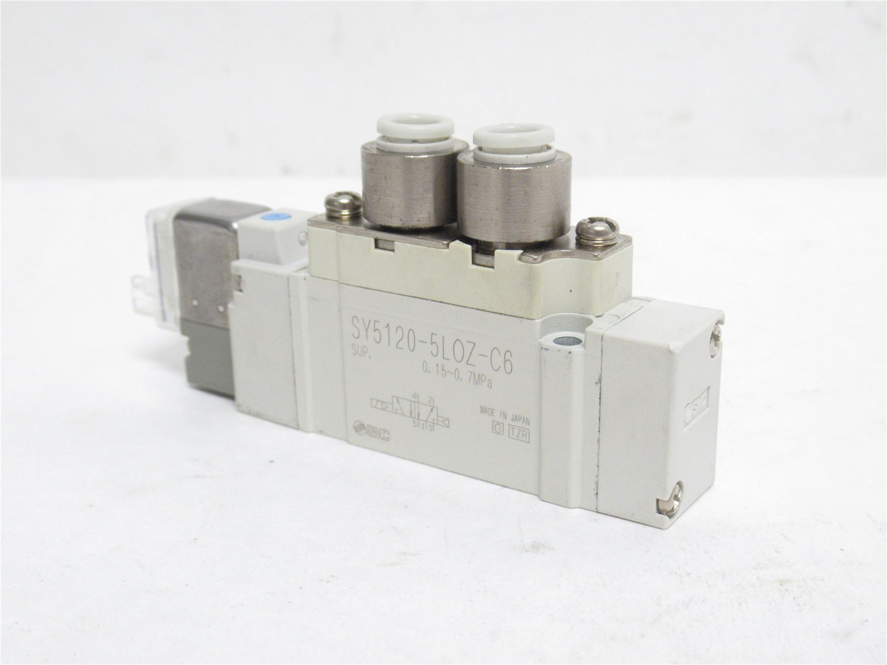 SMC SY5120-5L0Z-C6; Solenoid Valve; 0.7MPa; 24VDC
