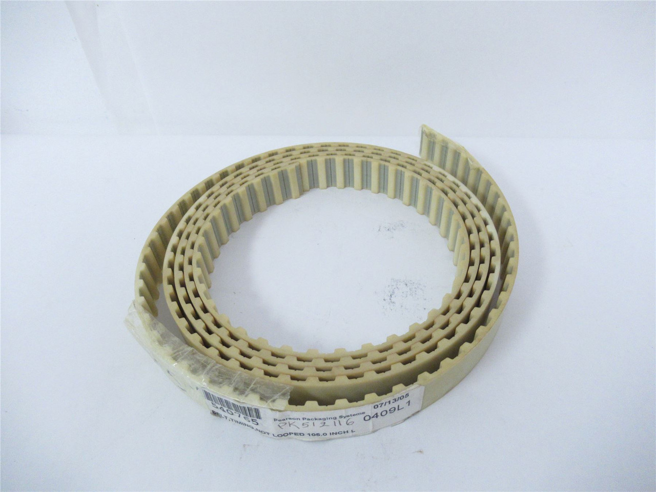 Pearson Packaging MDL-UNKN; Timing Belt; 1"W x 105" L