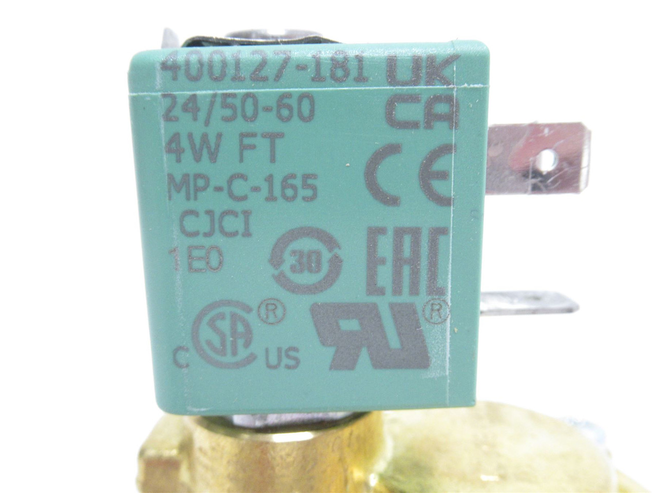 Asco E238D001-002; Solenoid Air Valve; 3/8NPT; 24VAC/DC