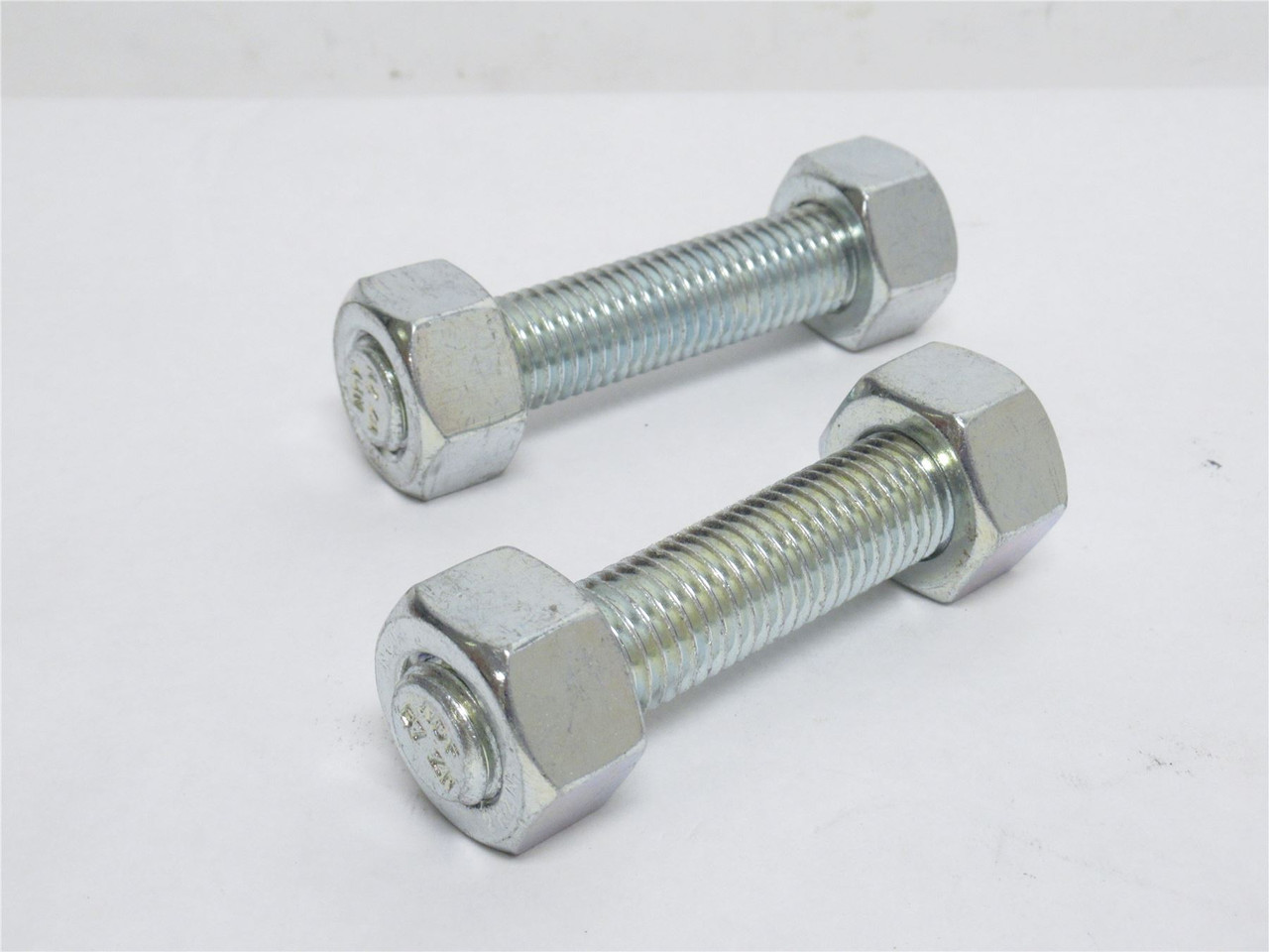 Industry-Std 803DG9; Lot-2; Threaded Rod W/Nuts; 3/4-10; 4" L